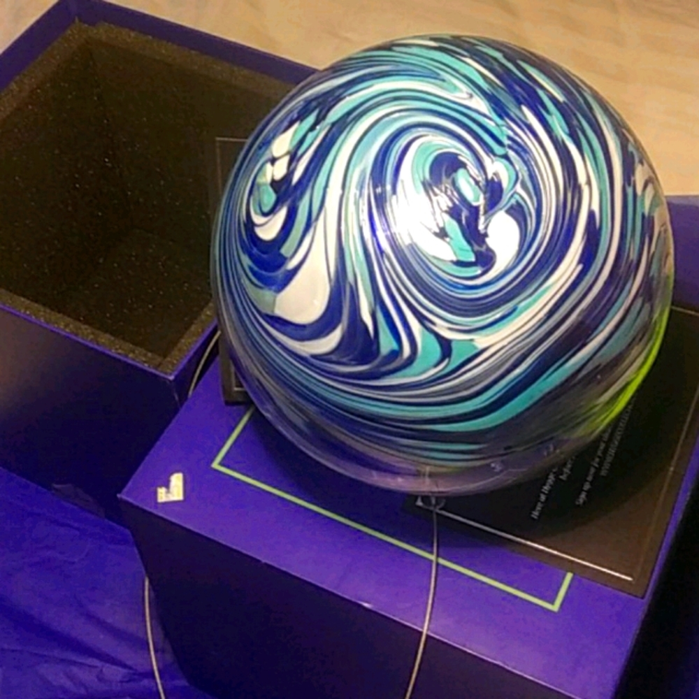 Hand Blown Glass Wavelengths of Colour